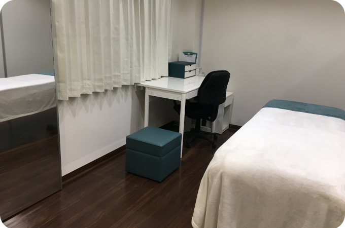 施術室の様子です