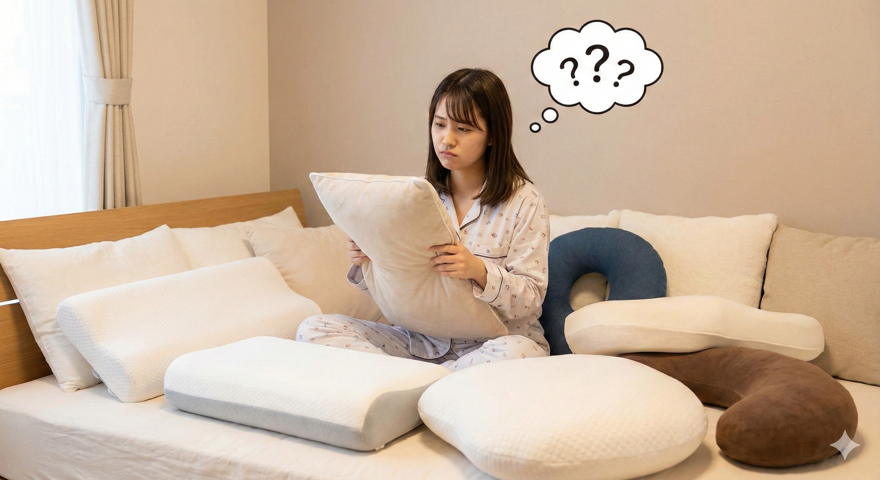 寝具とお身体の関係（まくら編）