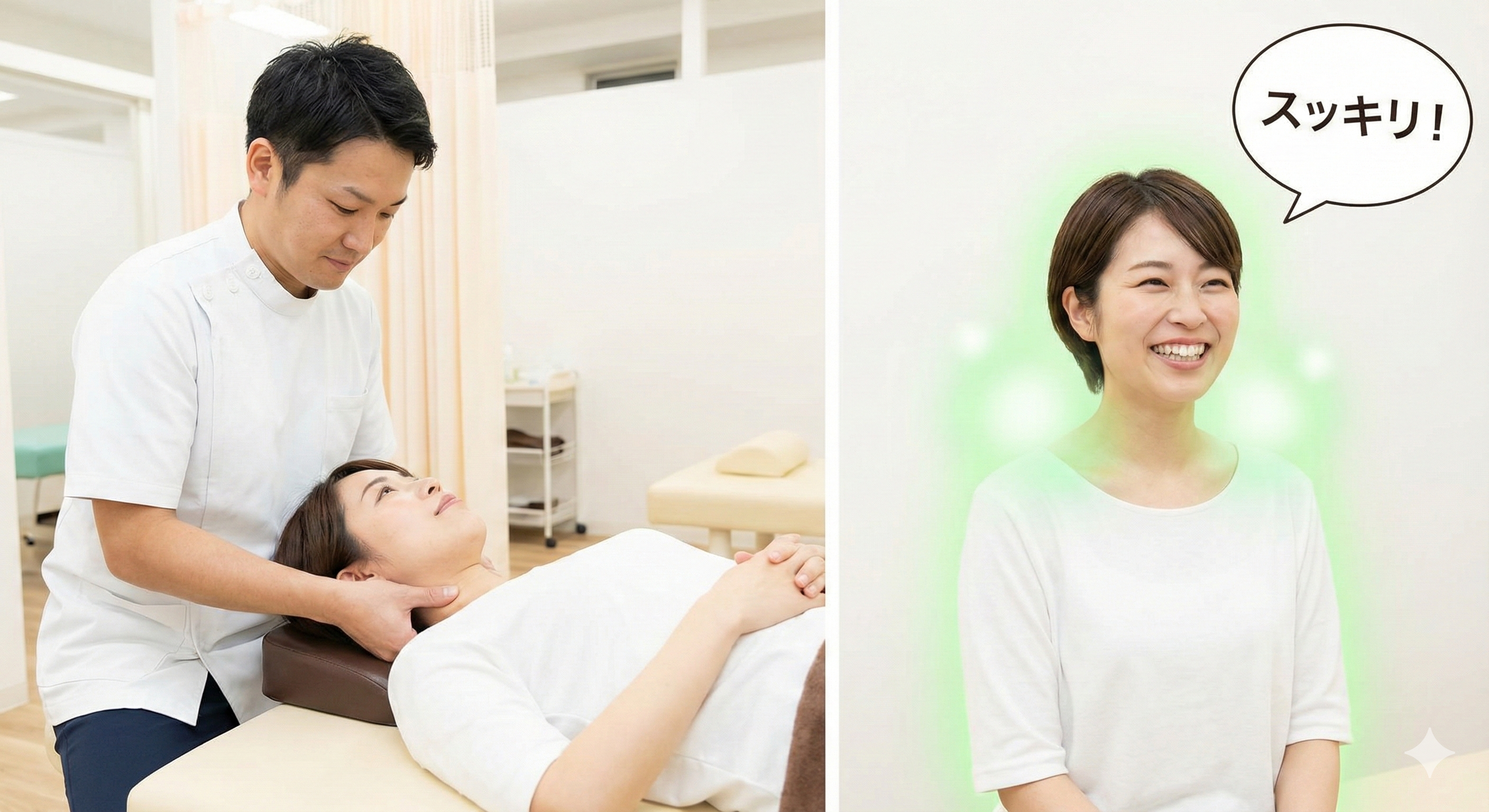 施術による改善イメージ