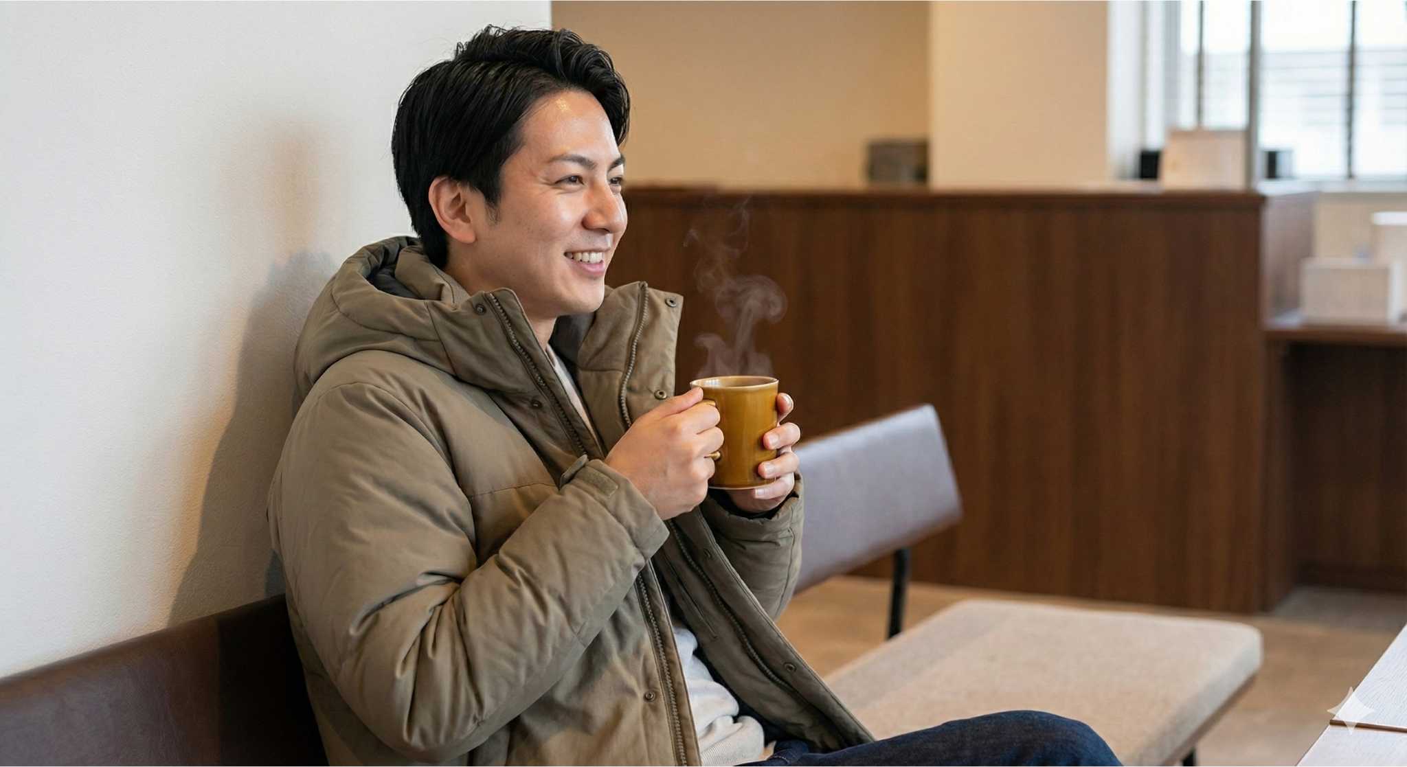 運動後の保温ケアのイメージ