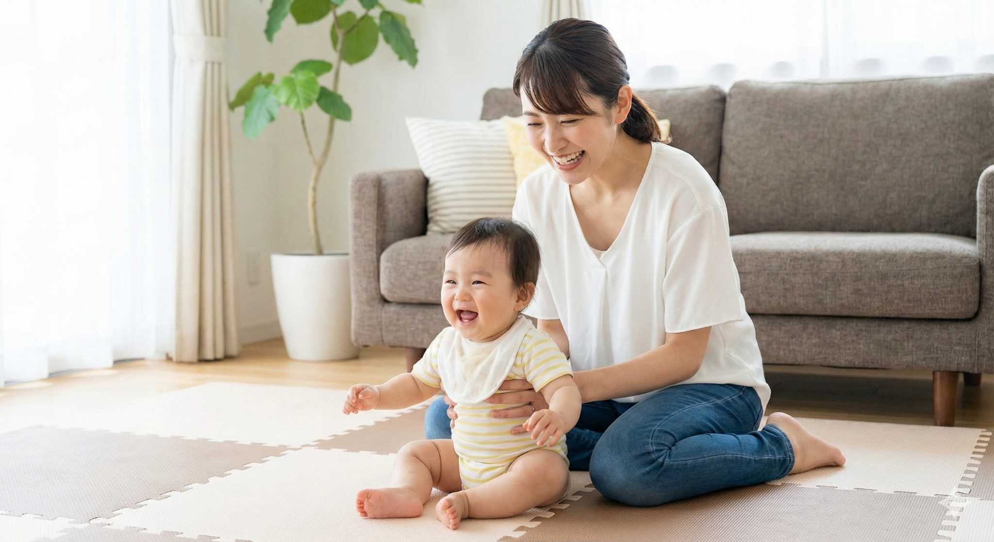 骨盤矯正を受けて笑顔のイメージ