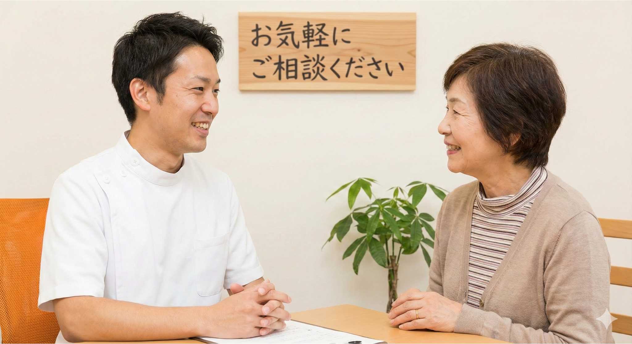 安心して相談できるイメージ