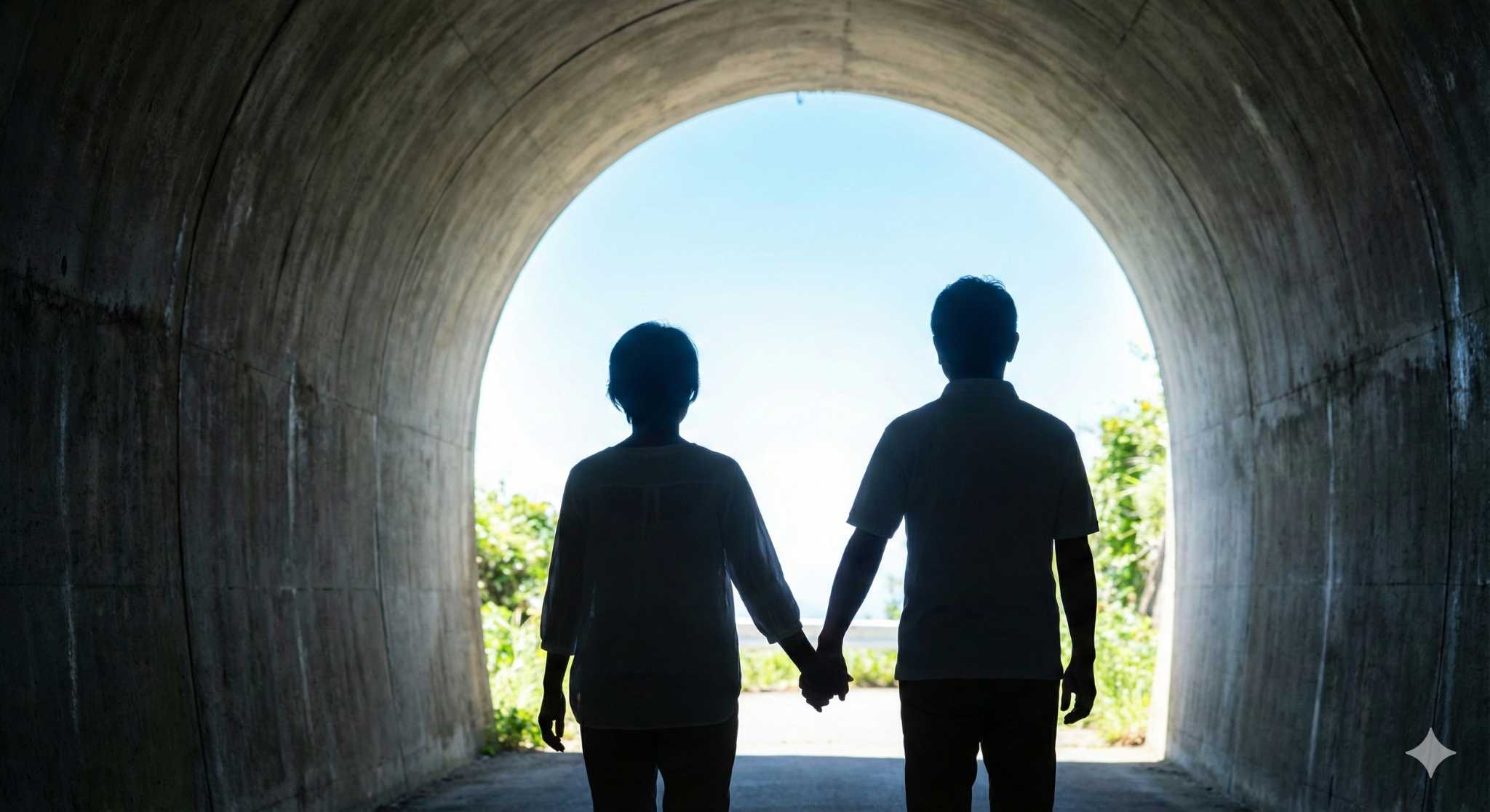 必ず良くなると信じて前向きになるイメージ