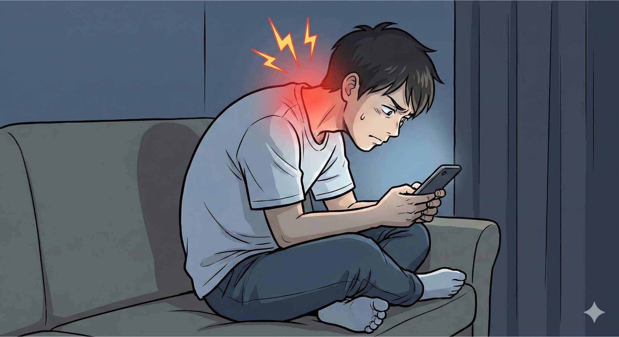 スマホ首とストレートネック ― あなたの姿勢は大丈夫？ ―